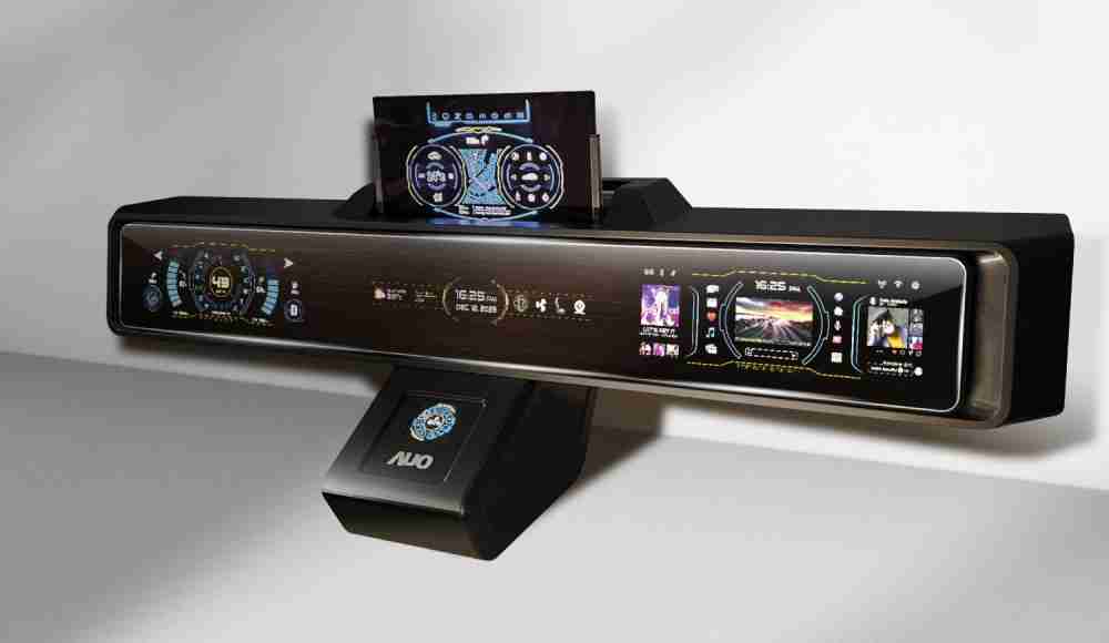 OBPayMicro LED沉浸式车舱显示方案结合 可卷式、、、可伸缩的Micro LED应用并可呈现不同的质感纹路，，展现人性化设计